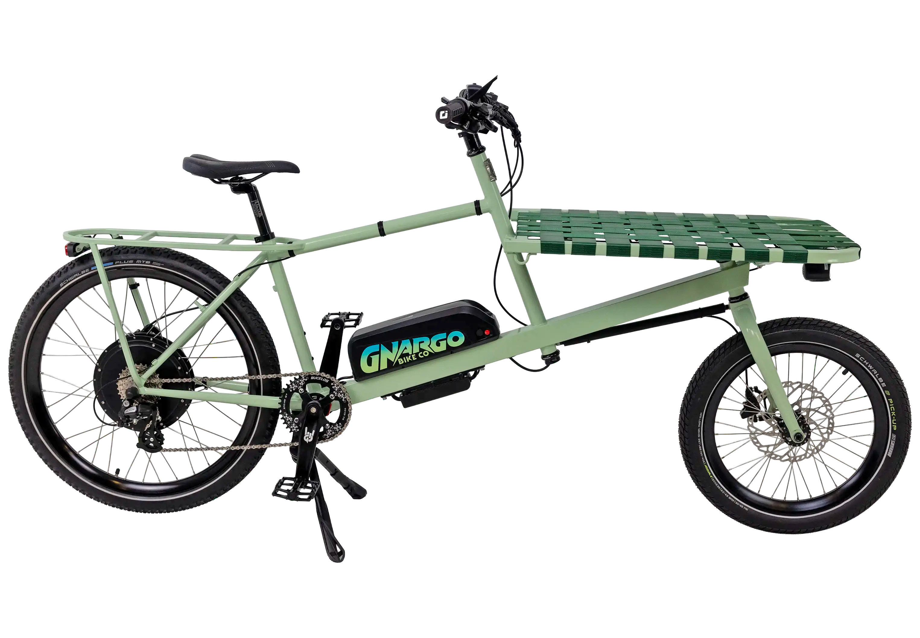 lastenfahrrad retro Gnargo Bike Co's OG Classic Cargo, Front load electric cargo bike – Gnargo Bike Co