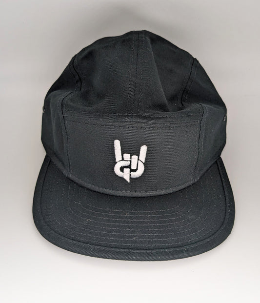 Embroidered 5-Panel Hat