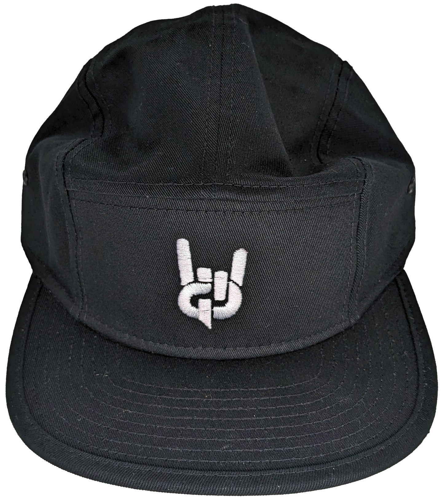 Embroidered 5-Panel Hat