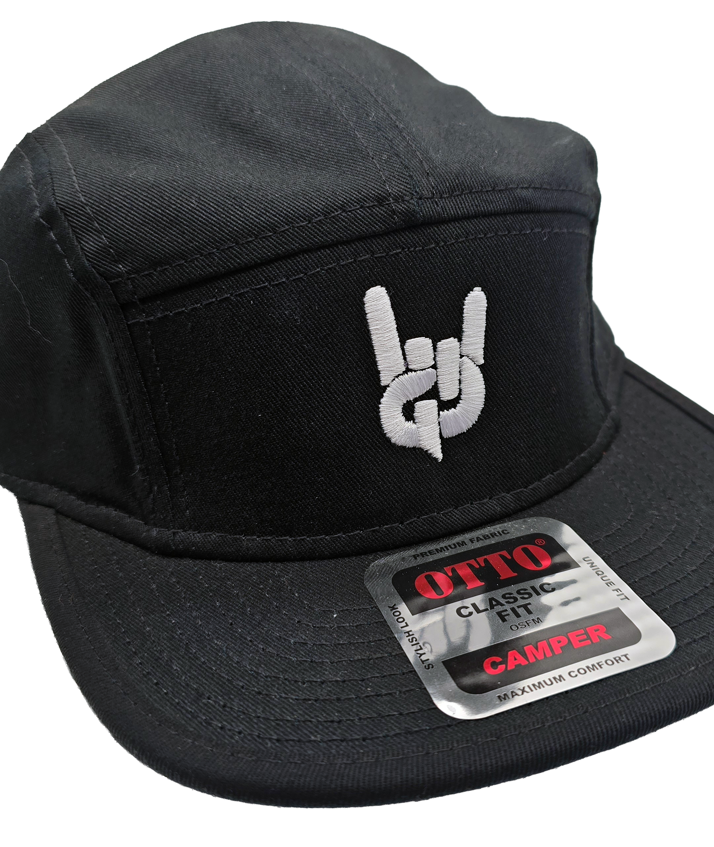 Embroidered 5-Panel Hat